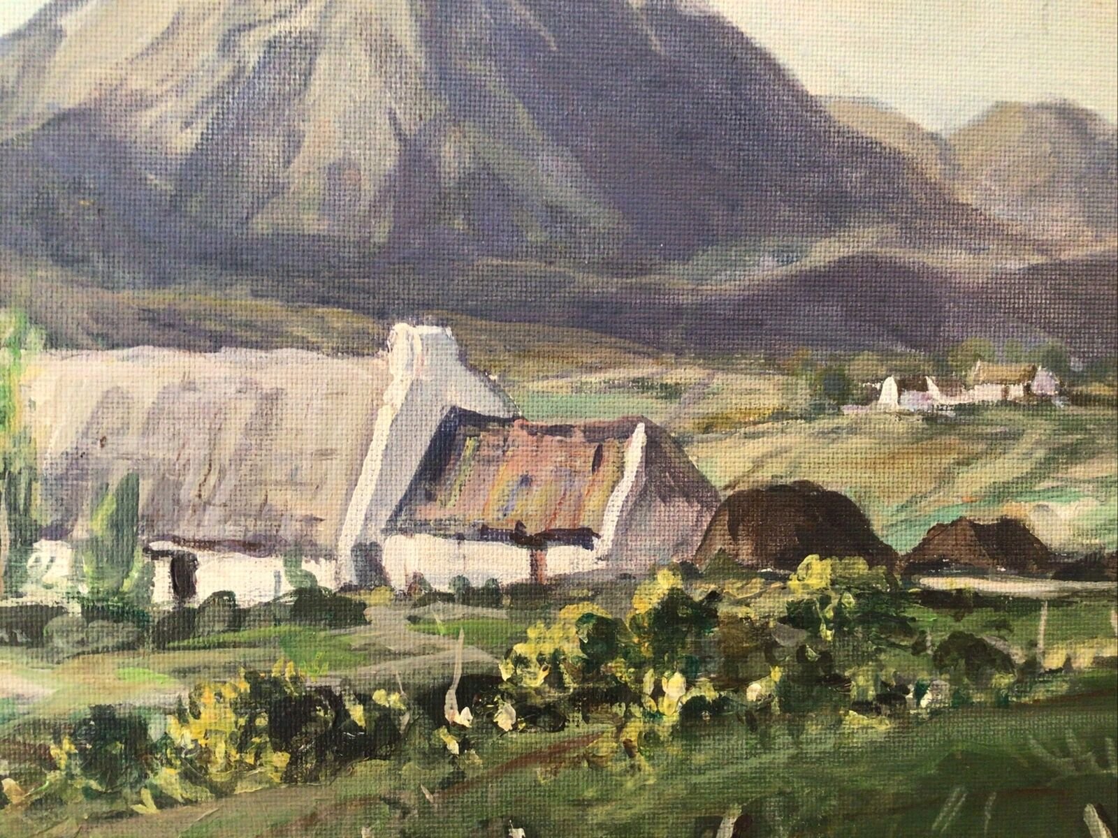本物　油絵　オーストラリア　HAG Heerrings 絵画？ H.A.G Heerings Framed Landscape Oil Painting — Hatherley Fine Art